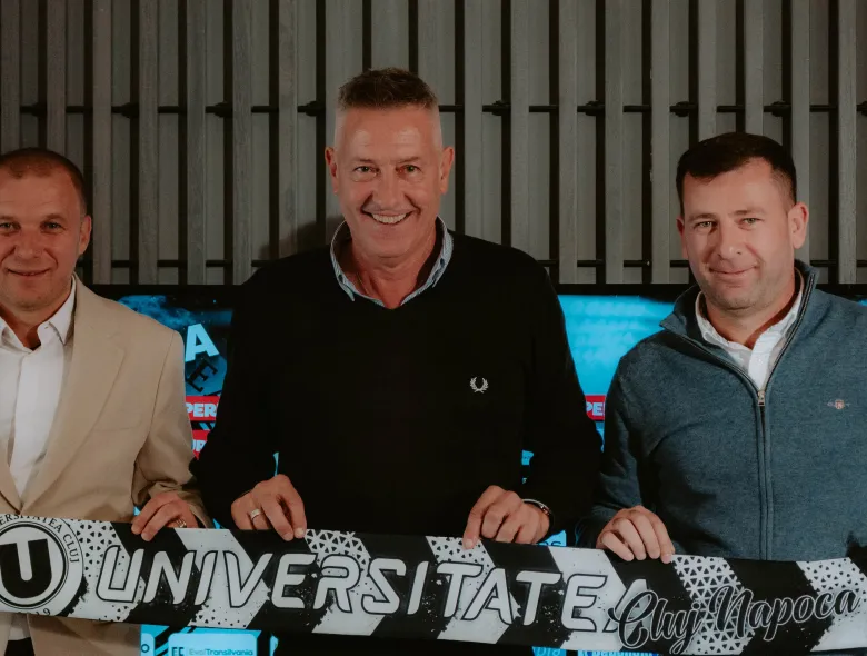 Primele declarații ale lui Cristiano Bergodi ca antrenor al Universității Cluj: „Vreau să fac ceva deosebit aici”