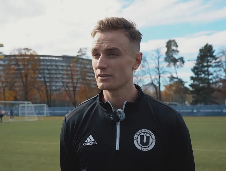 INTERVIU | Jasper van der Werff, pregătit să revină pe teren după accidentare: „Am muncit mult, am muncit ca un om nebun”