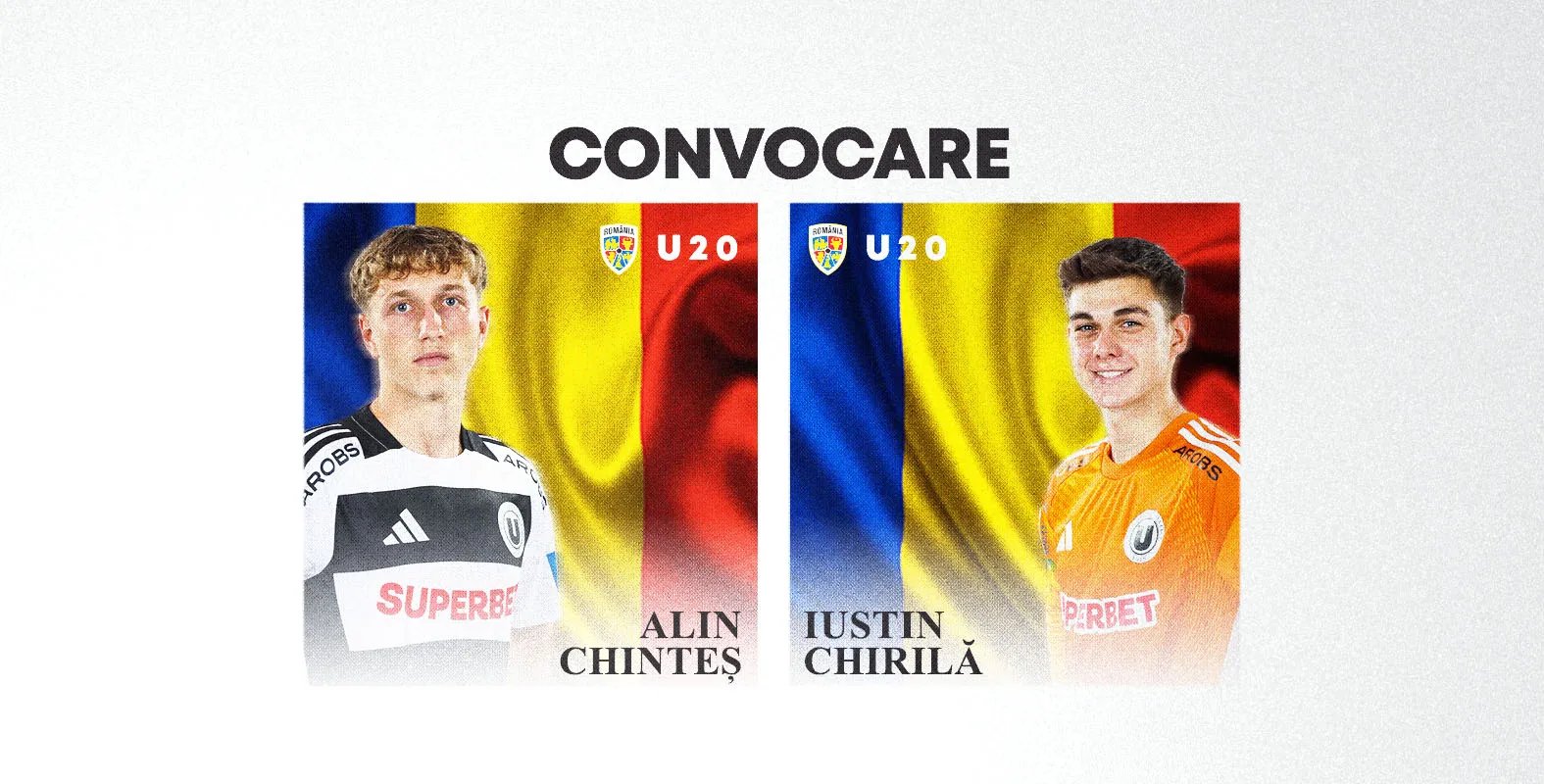 Alin Chinteș și Iustin Chirilă, în lotul României U20 pentru meciurile din Elite League