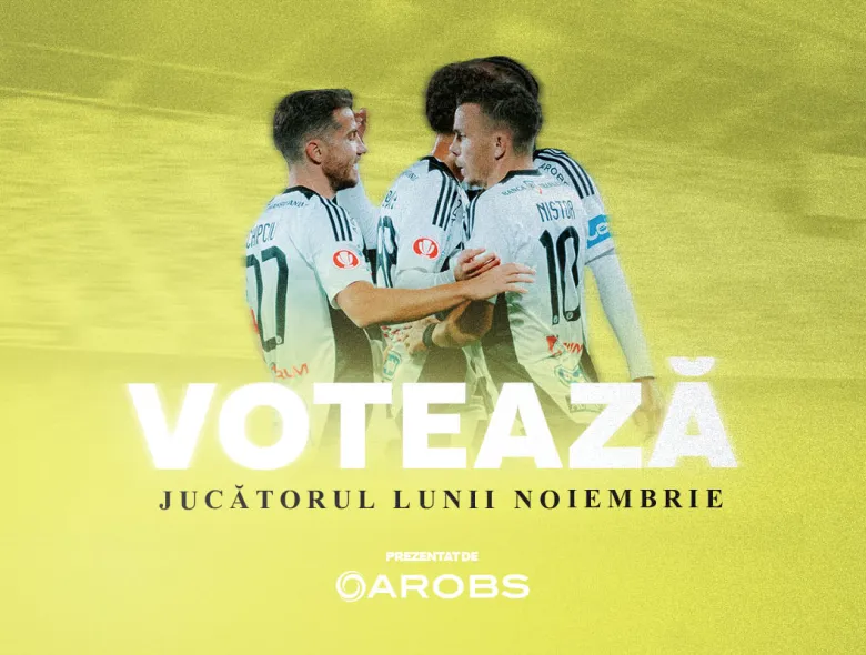 Votează #JucătorulLunii noiembrie