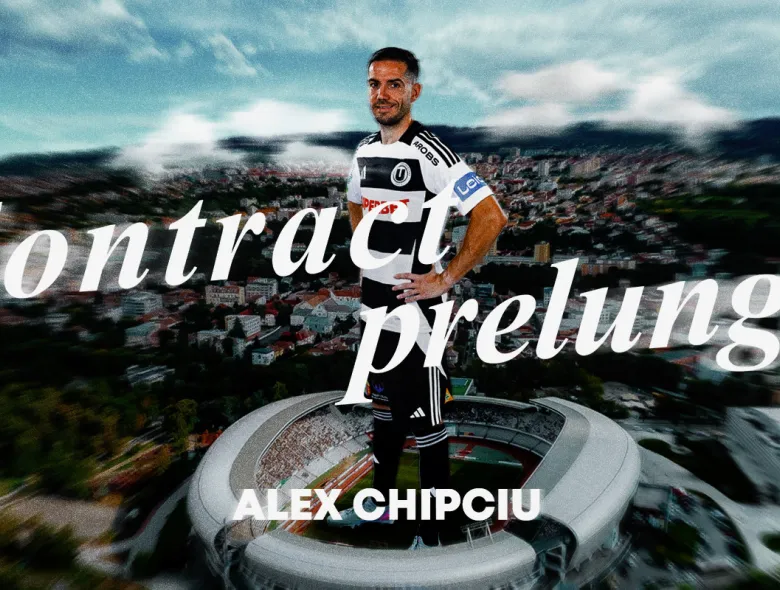 Căpitanul și-a prelungit contractul! Alex Chipciu rămâne la “U”