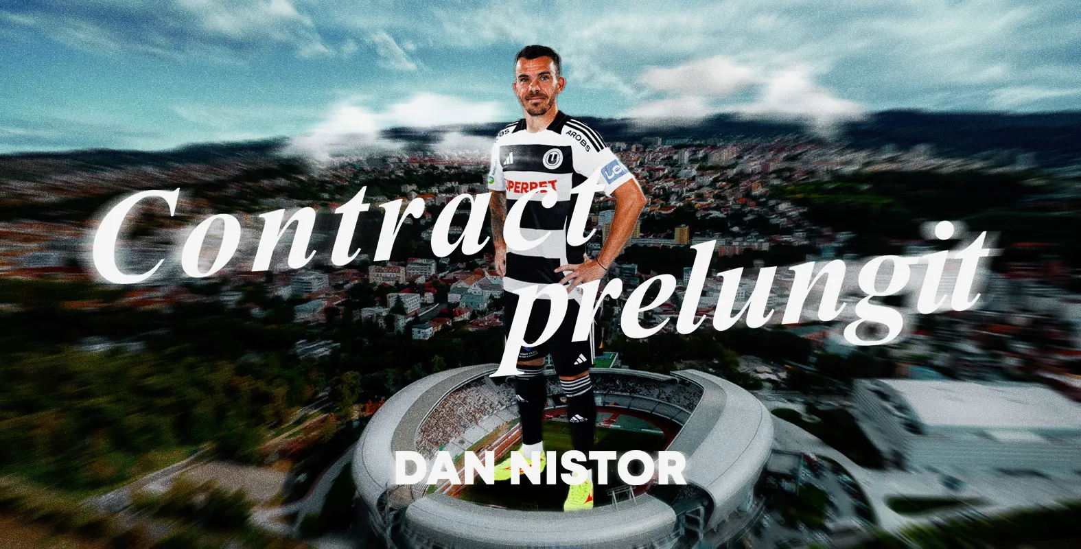 „Dinozaurul" Dan Nistor a semnat prelungirea contractului cu "U"