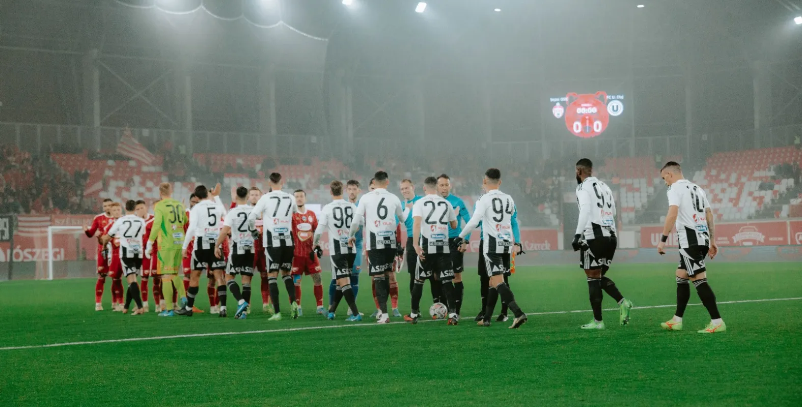 CRONICĂ Sepsi OSK vs U Cluj |„Studenții” încheie anul cu o remiză la Sfântu Gheorghe