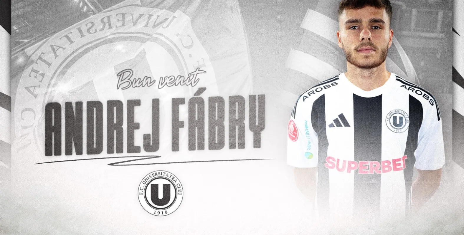 Fabry a semnat cu FC Universitatea Cluj