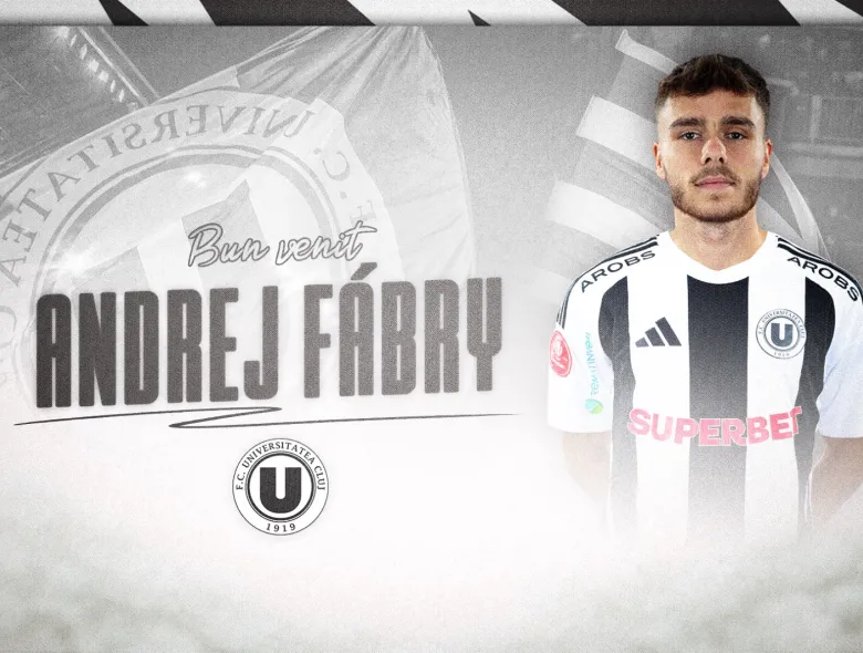 Fabry a semnat cu FC Universitatea Cluj