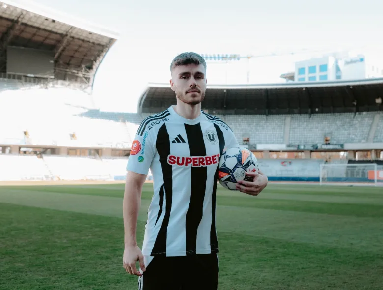 Fabry, încantat de transferul la "U": „De abia aștept primul joc și voi da maxim pentru acest club"