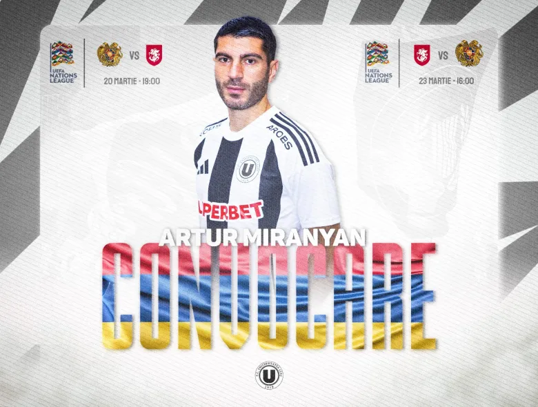 Artur Miranyan, convocare pentru barajul cu Georgia