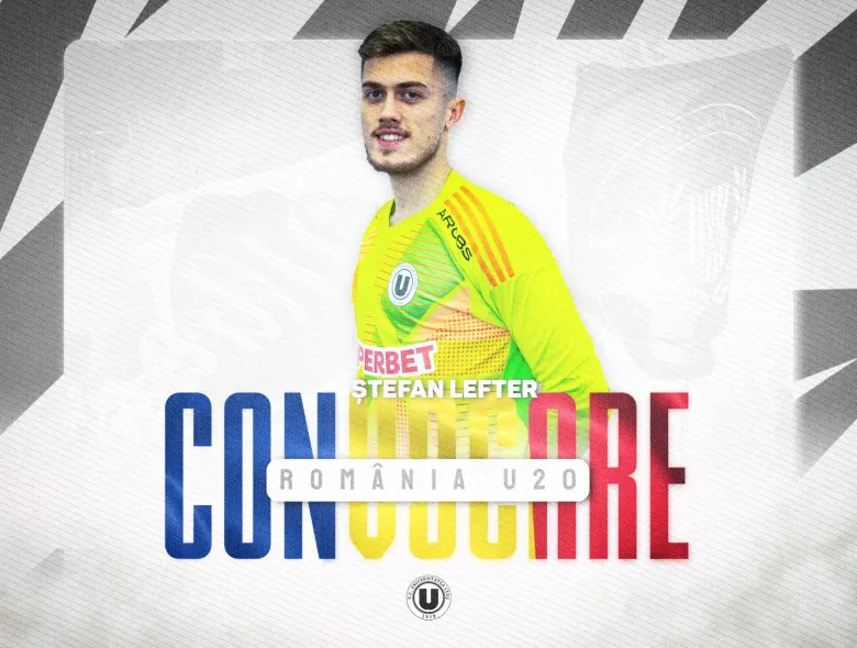 Ștefan Lefter, prima convocare ca jucător al Universității