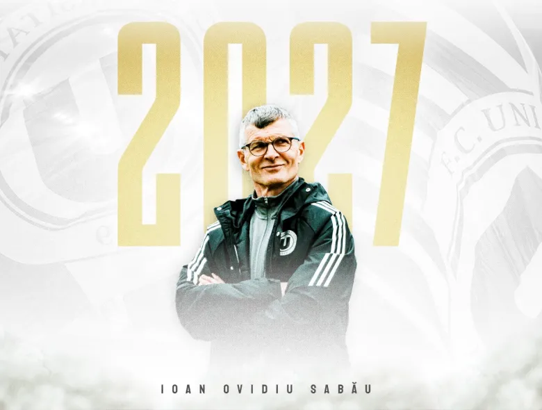 Ioan Ovidiu Sabău, pe banca Universității Cluj până în 2027