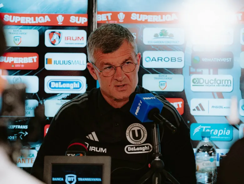 Sabău, încrezător înaintea duelului cu FCSB: „Vom fi atenți, vom pregăti bine jocul"