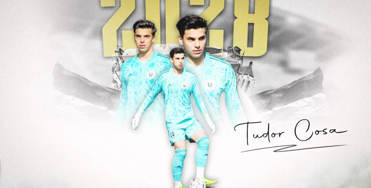 Tudor Coșa, la ”U” până în 2028
