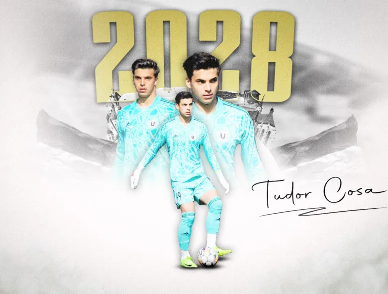 Tudor Coșa, la ”U” până în 2028