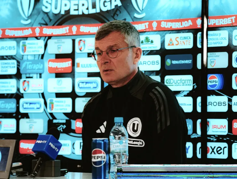 Sabău, înaintea etapei a patra din play-off: „Obiectivul nu poate să fie altul decât să arătăm foarte bine"