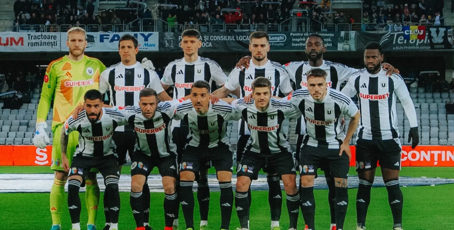CRONICĂ U Cluj vs Dinamo București | Înfrângere în fața „alb-roșilor”