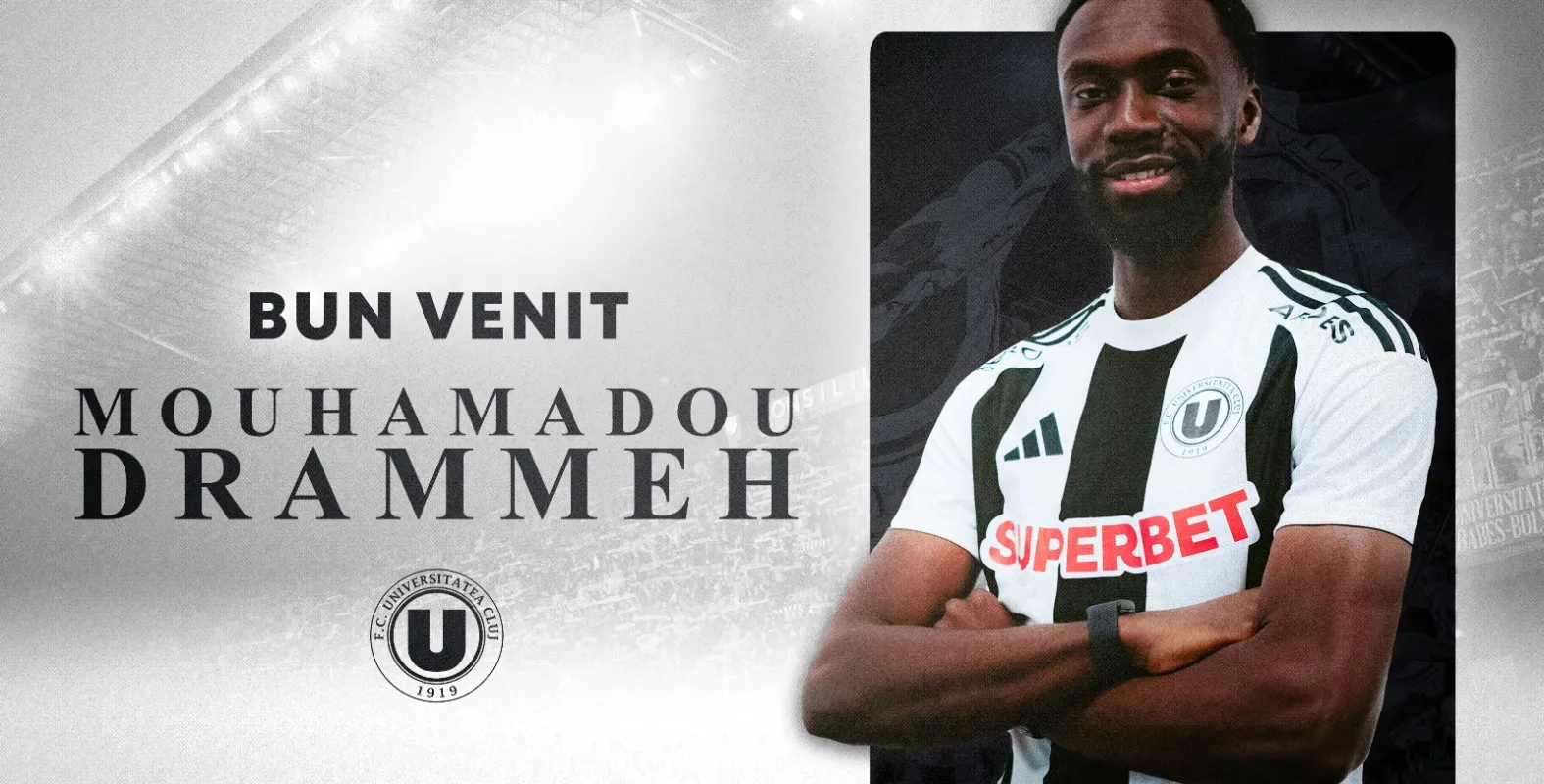 Bine ai venit, Mouhamadou Drammeh!