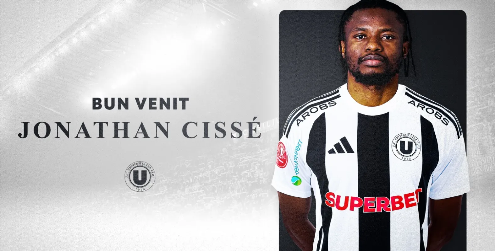 Jonathan Cisse completează linia defensivă a Universității