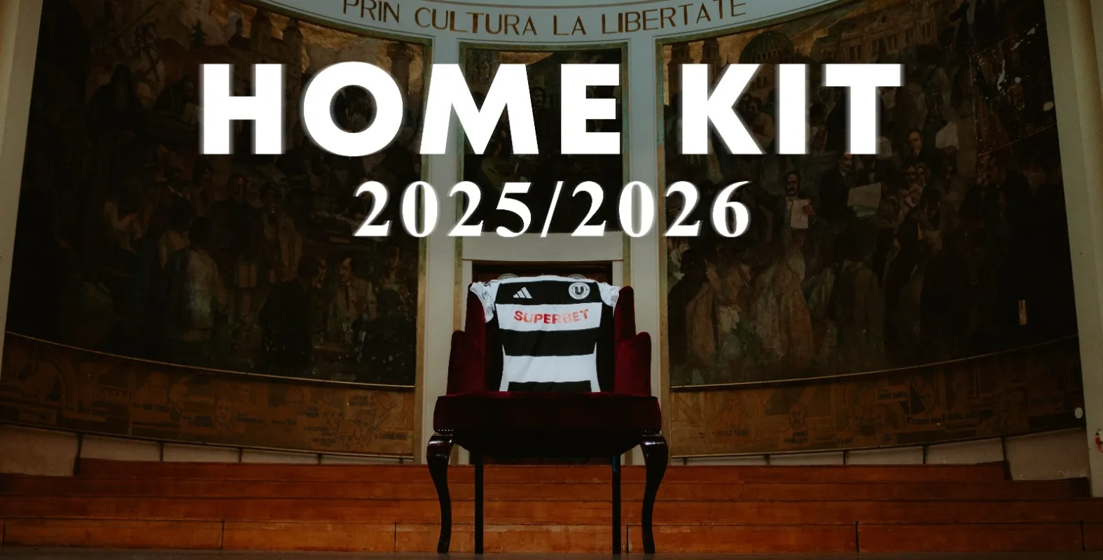 FC Universitatea Cluj prezintă noul echipament pentru sezonul 2025/2026