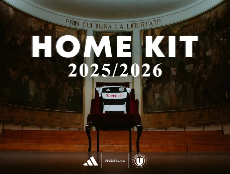 FC Universitatea Cluj prezintă noul echipament pentru sezonul 2025/2026