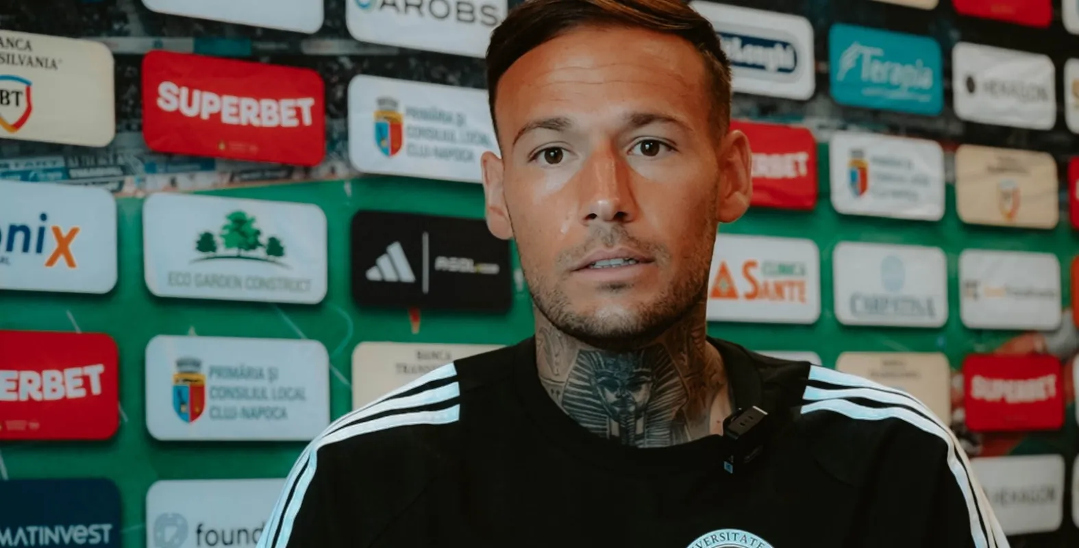 Îndrăgostit de fotbal, tatuaje și gătit, Murgia are ambiții mari la “U”: “Să intrăm pe teren cu încrederea că putem câștiga orice meci”