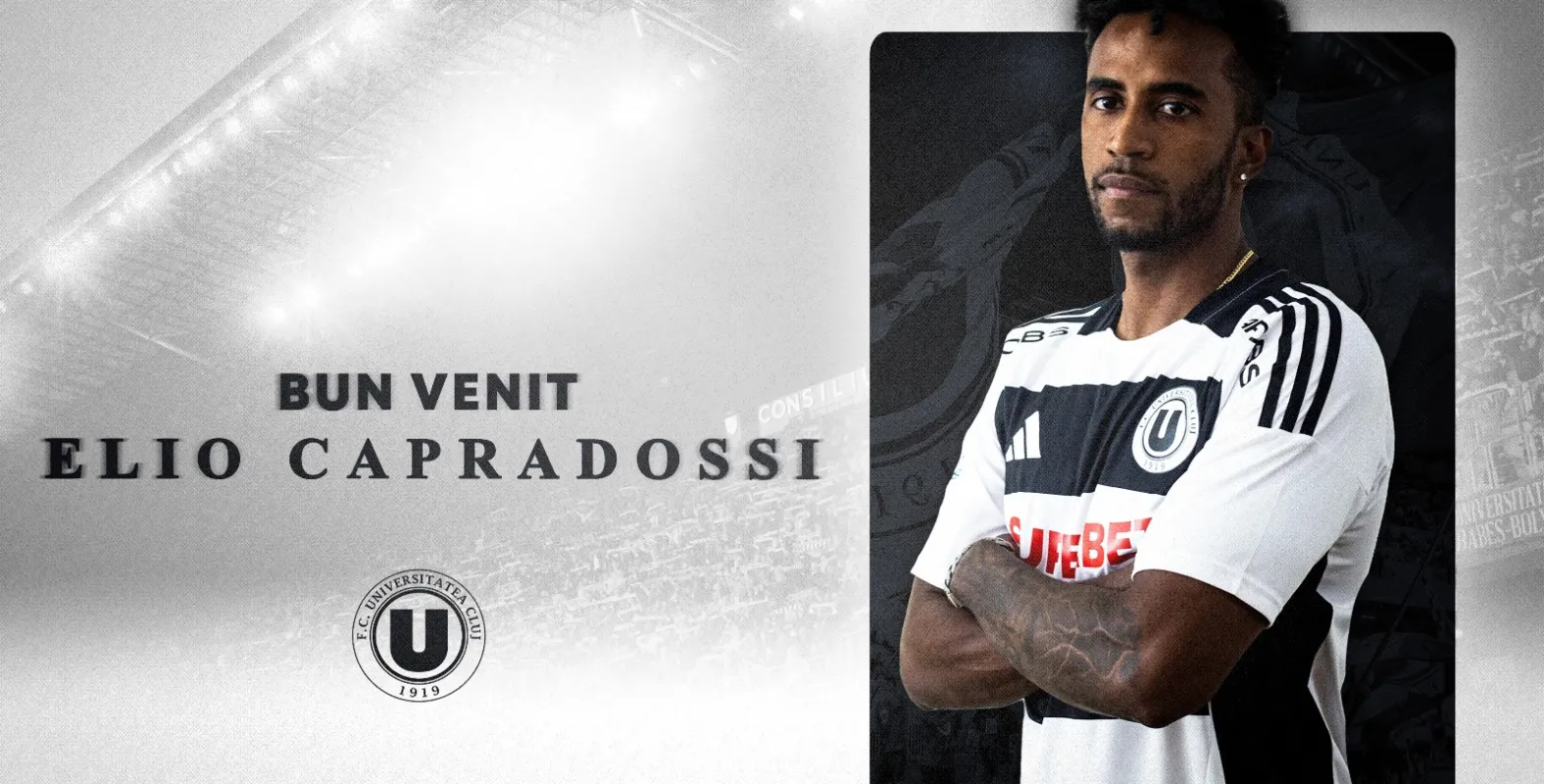 Elio Capradossi, din Serie B, în tricoul „Șepcilor roșii"