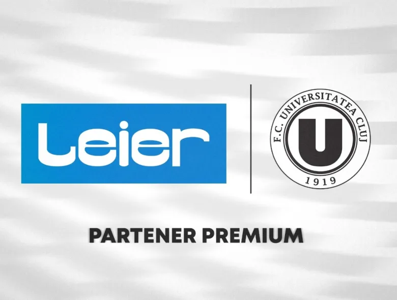 LEIER, noul PARTENER PREMIUM al FC Universitatea Cluj