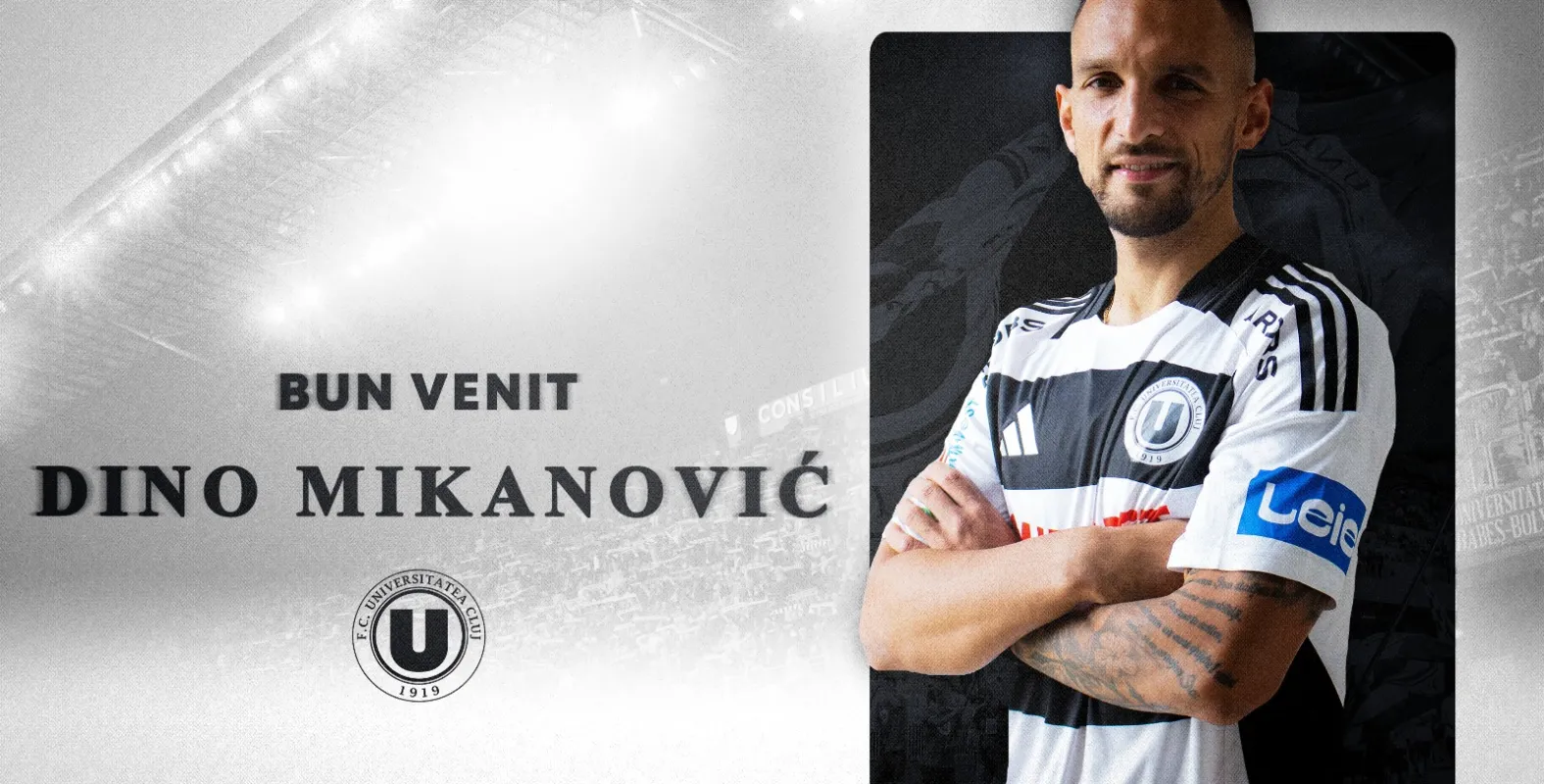 Dino Mikanovic este noul fundaș dreapta al Universității