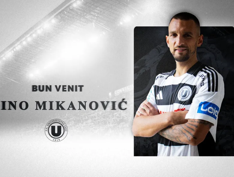 Dino Mikanovic este noul fundaș dreapta al Universității