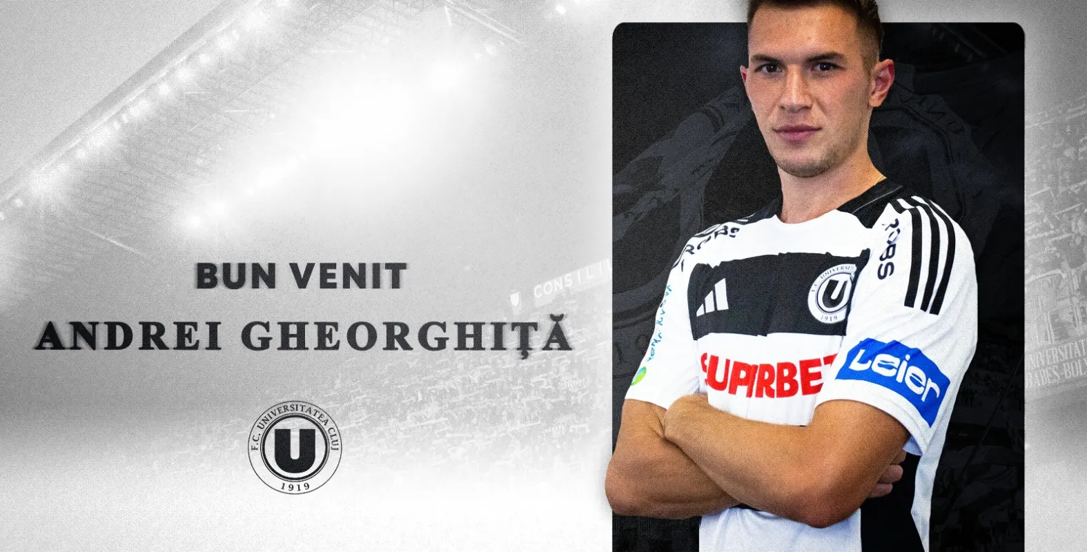 Andrei Gheorghiță va evolua în tricoul Universității în acest sezon