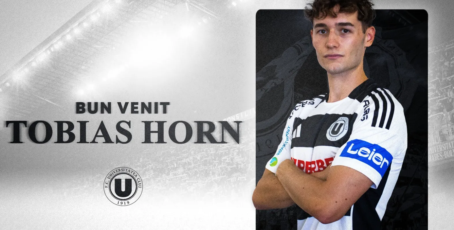 Cel mai nou „student" vine din Germania: Tobias Horn a semnat cu "U"