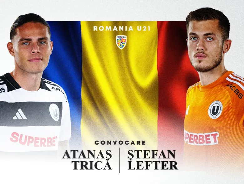 Ștefan Lefter și Atanas Trică încep preliminariile EURO U21