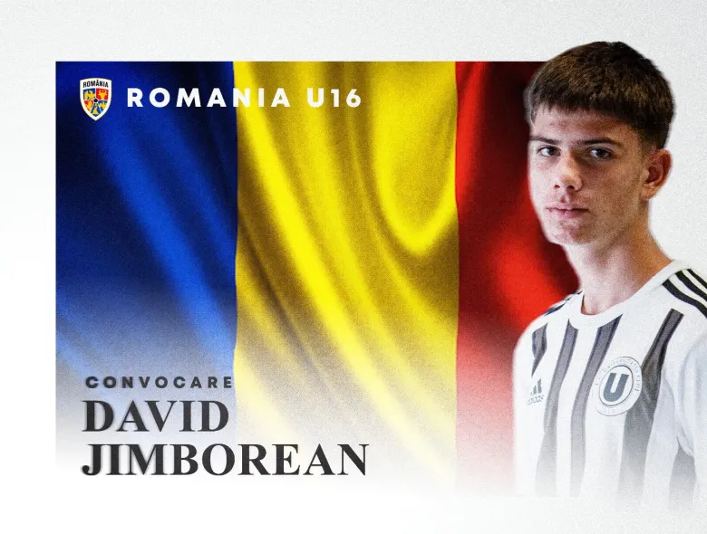 David Jimborean participă la Turneul celor 4 națiuni alături de selecționata U16