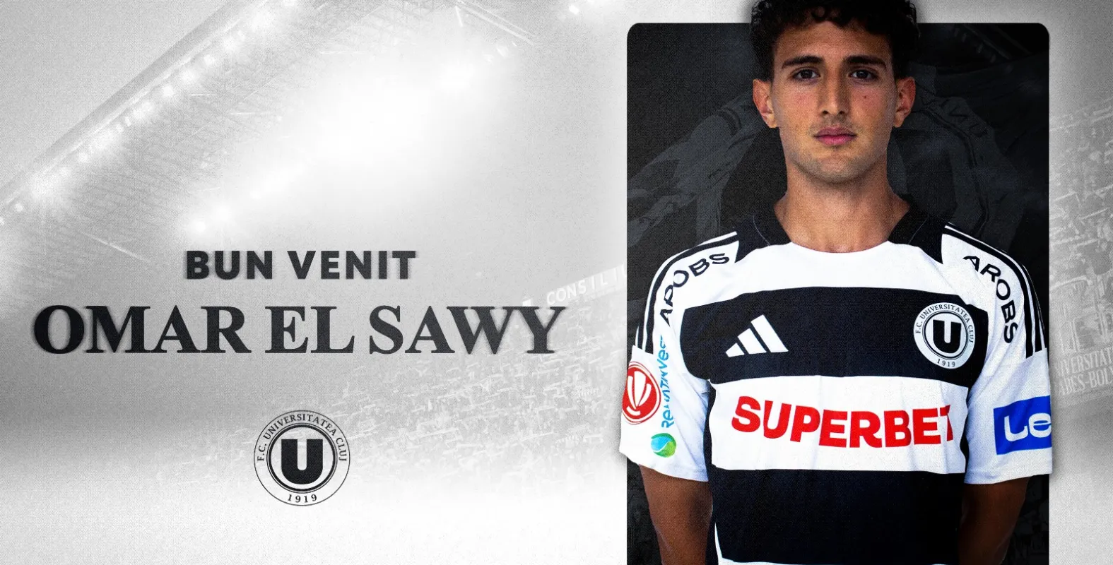 Omar El Sawy va evolua în tricoul lui "U" în acest sezon