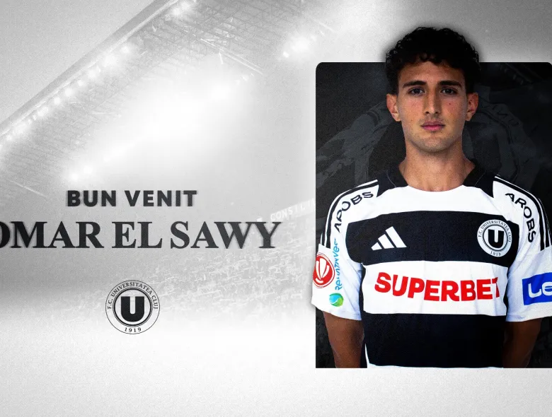 Omar El Sawy va evolua în tricoul lui "U" în acest sezon