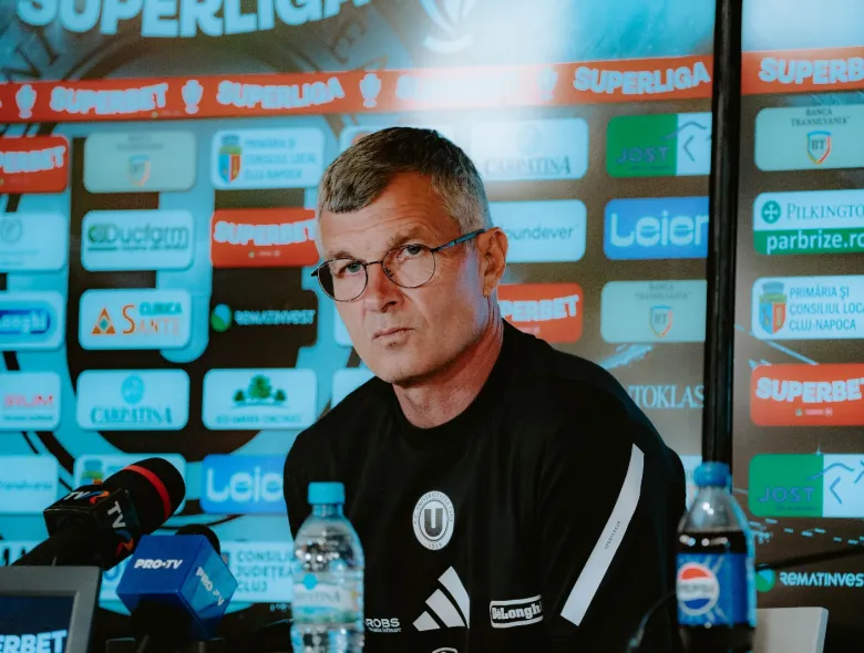 Sabău speră ca meciul cu Rapid să aducă primul succes al „Șepcilor roșii" pe teren propriu: „Trebuie să obținem cele trei puncte"