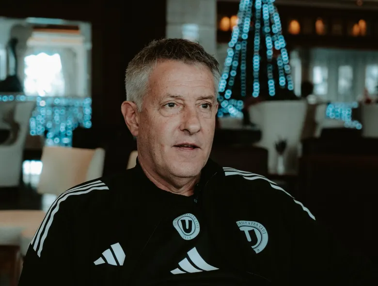 Bergodi, interviu EXCLUSIV din Antalya | Antrenamente cu gândul la play-off: „Va fi o luptă grea, avem un program infernal” / Mesaj pentru fani: „Sunt suporteri pătimași și îi aștept să umple stadionul”