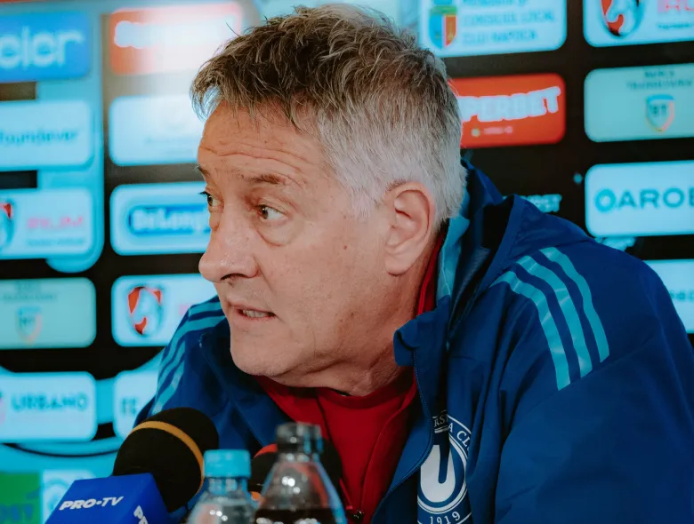 Bergodi își ține elevii „în gardă” în vederea meciului de sâmbătă: „Nu avem voie să subestimăm jucătorii sau echipa, pentru că nu există vreun meci ușor”