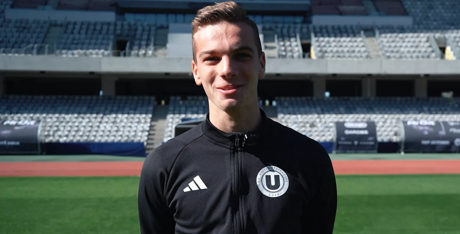 INTERVIU | Visul tânărului internațional David Gorgan: „Să debutez aici pe Cluj Arena”