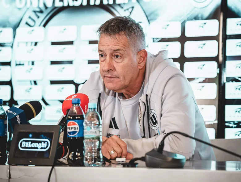 Tabela, aspră cu Universitatea. Bergodi: „Jocul mi-a plăcut mult mult și e păcat că nu luăm niciun punct”