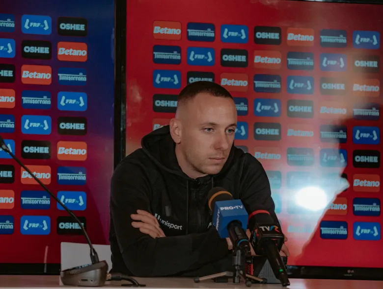 Stanojev așteaptă o atitudine exemplară în Gruia: „Cel mai important este să arătăm caracter”