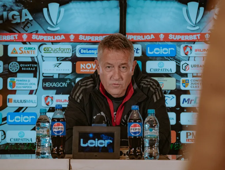 Ce își dorește Bergodi de la fani la partida cu FCSB: „Toată energia pe care o au să o aducă luni seara și sper ca la final să cântăm împreună”