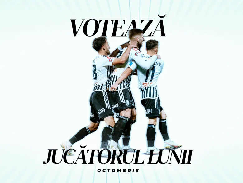 Votează #JucătorulLunii octombrie