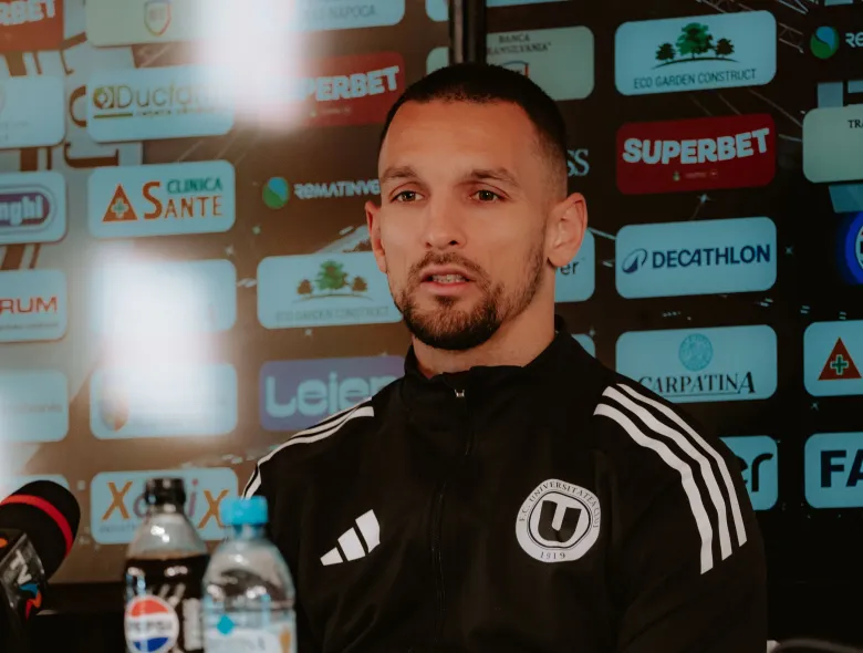 Dino Mikanovic e pregătit pentru duelul cu FC Argeș: „Nu contează cu cine jucăm, trebuie să dăm tot ce avem”