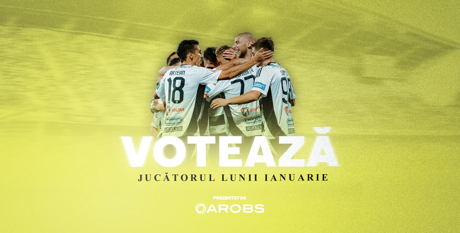 Votează #JucătorulLunii ianuarie