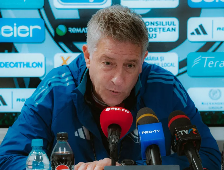 Bergodi e optimist înaintea partidei cu CFR: „Toți suntem conectați și avem o stare de spirit bună”