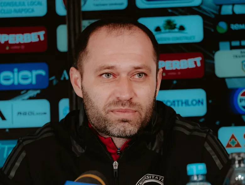 Eugeniu Cebotaru, înainte de partida de miercuri din Cupa României: „Toate gândurile sunt numai la victorie”