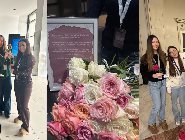 Facem bine împreună! Ne alăturăm campaniei „O floare pentru Denis”