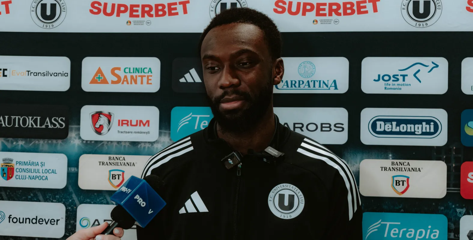 Noul om de gol al Universității vrea să își ridice și mai mult nivelul: „Drammeh cel real nu e încă aici, va apărea curând”