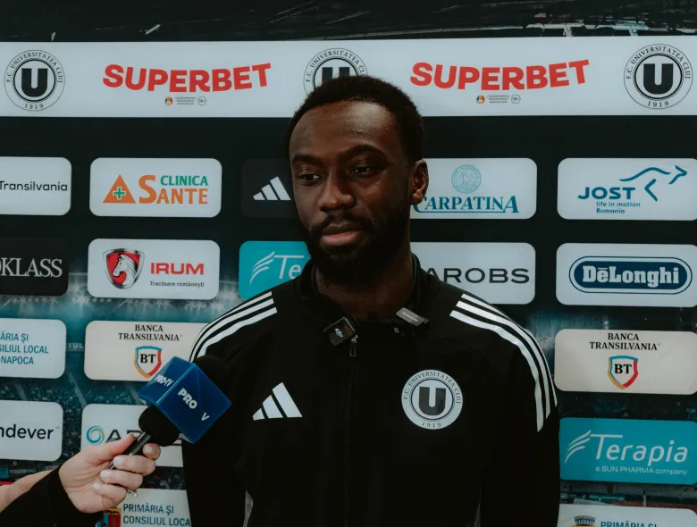 Noul om de gol al Universității vrea să își ridice și mai mult nivelul: „Drammeh cel real nu e încă aici, va apărea curând”