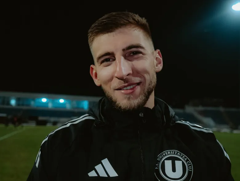 Lukic marchează, ”U” învinge, iar bosniacul speră ca obiceiul să se păstreze: „Vreau să câștigăm fiecare meci”