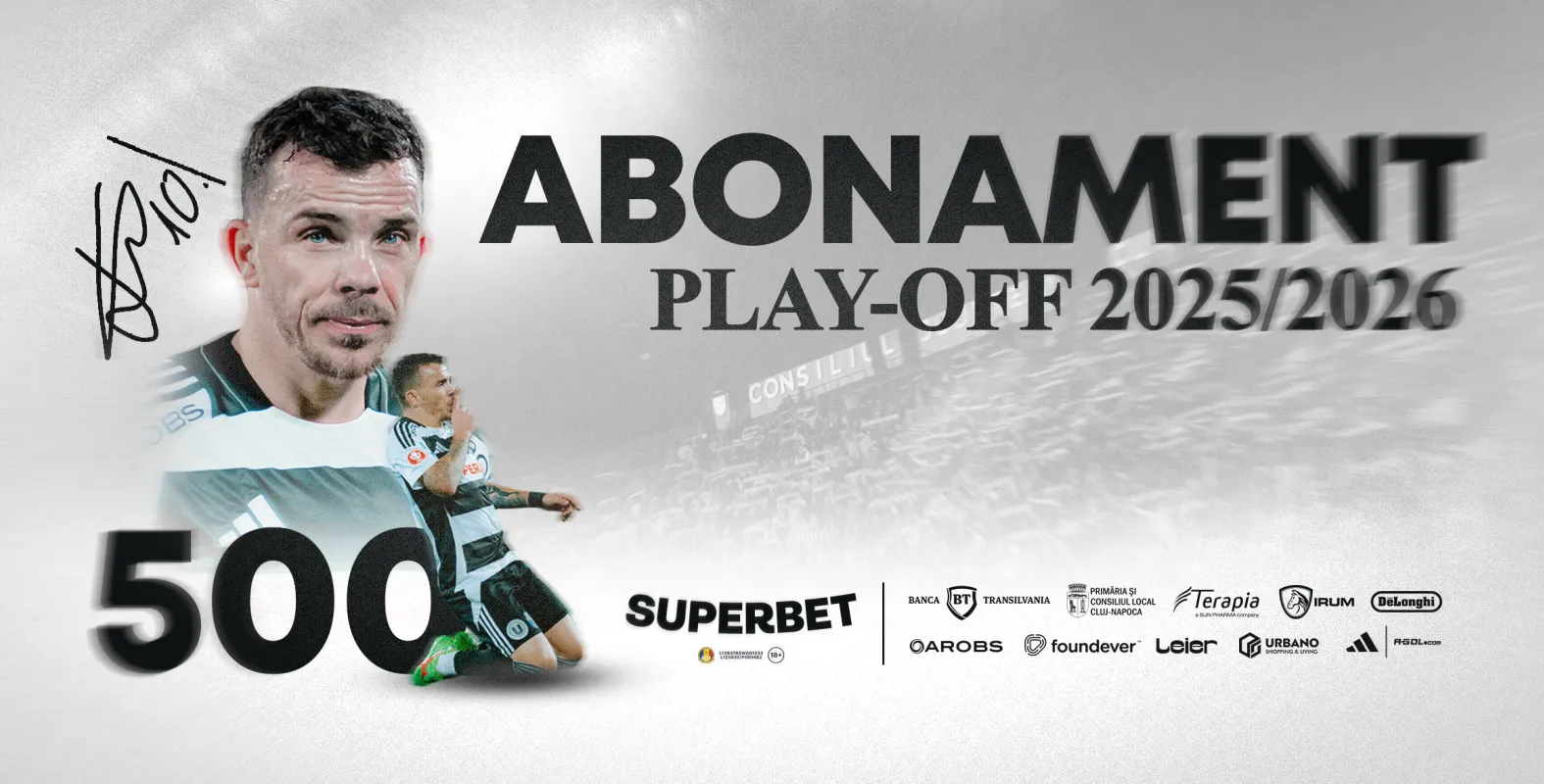 ÎmpreUnă scriem istoria! Fii parte din poveste, fii pe stadion în play-off!